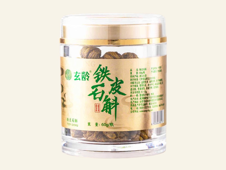 铁皮石斛一等2号罐装60克网站底色产品图