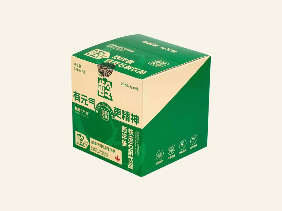 캐나다산 서양삼편(박편) 120g 선물세트(60g병×2)