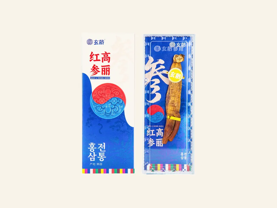 한국 고려홍삼 1뿌리 케이스
